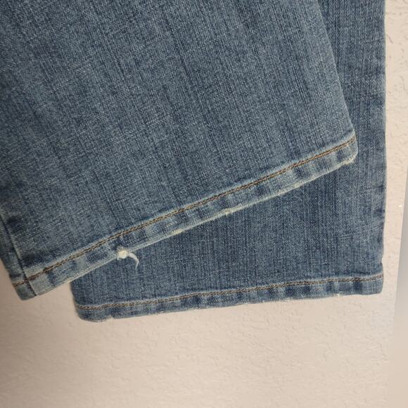 Hint Bootcut Midrise Y2K Jeans With Belt Vintage Stretch Denim Size 13 - Picture 14 of 16